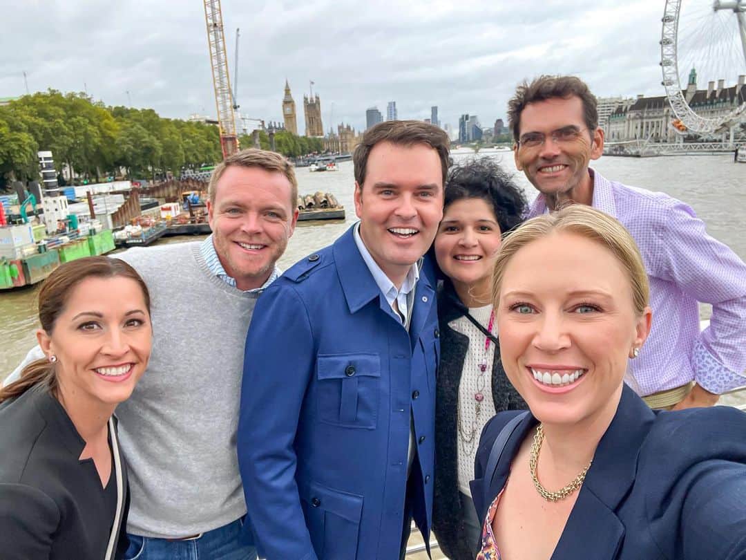 モーガン・プレッセルのインスタグラム：「No better way to kick of @aigwomensopen week than to have our resident London Boy @tomabbottgc show us around his hometown! Ready for a great week at @waltonheathgc!」
