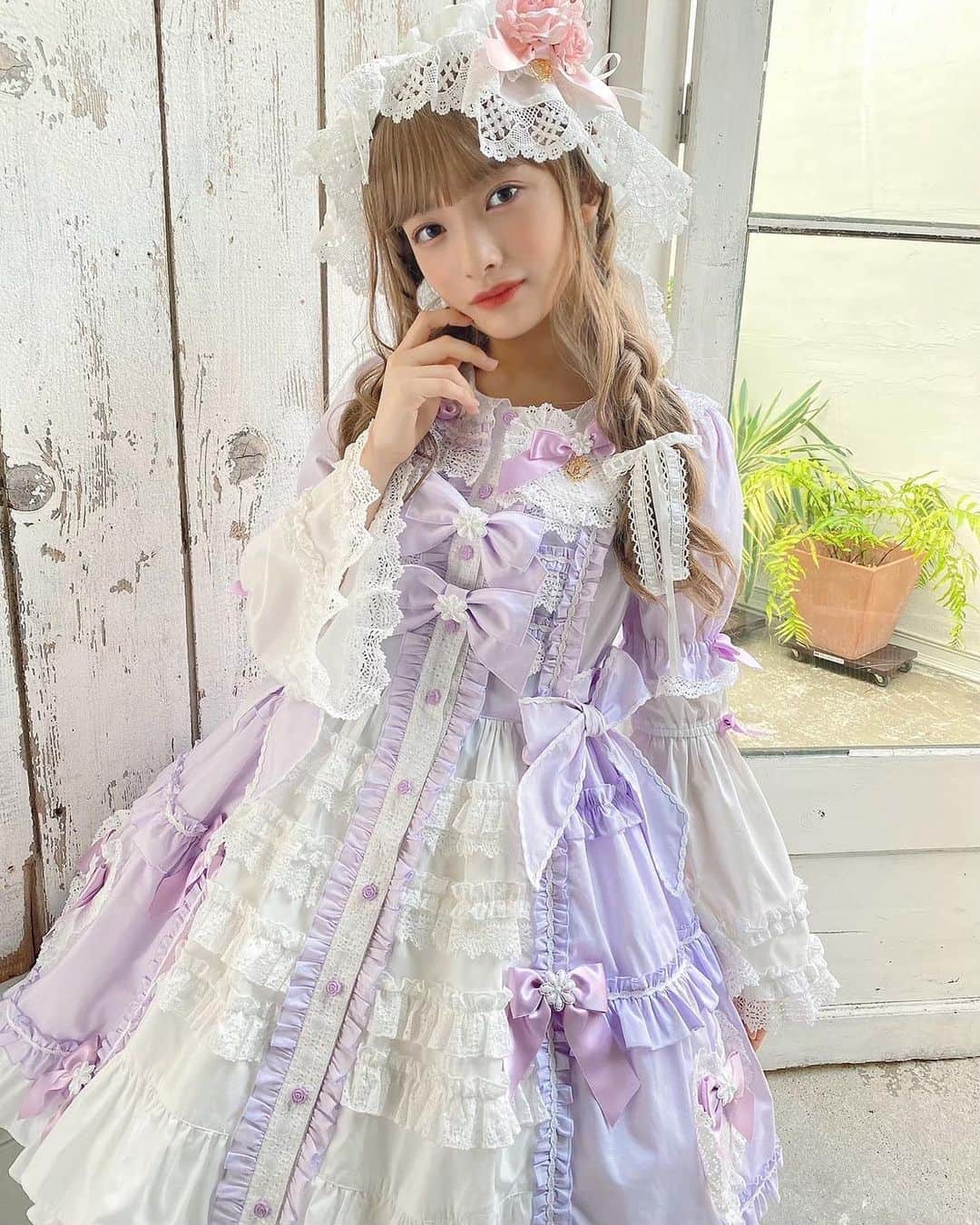 蛭田愛梨のインスタグラム：「💐💜🎀  #babythestarsshinebright」