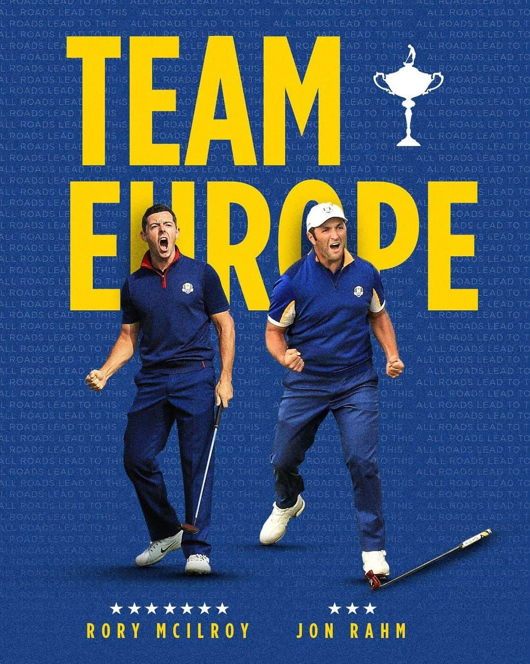 ルーク・ドナルドさんのインスタグラム写真 - (ルーク・ドナルドInstagram)「Ready for Rome! 🇪🇺 #TeamEurope | #RyderCup」8月9日 22時00分 - lukedonald