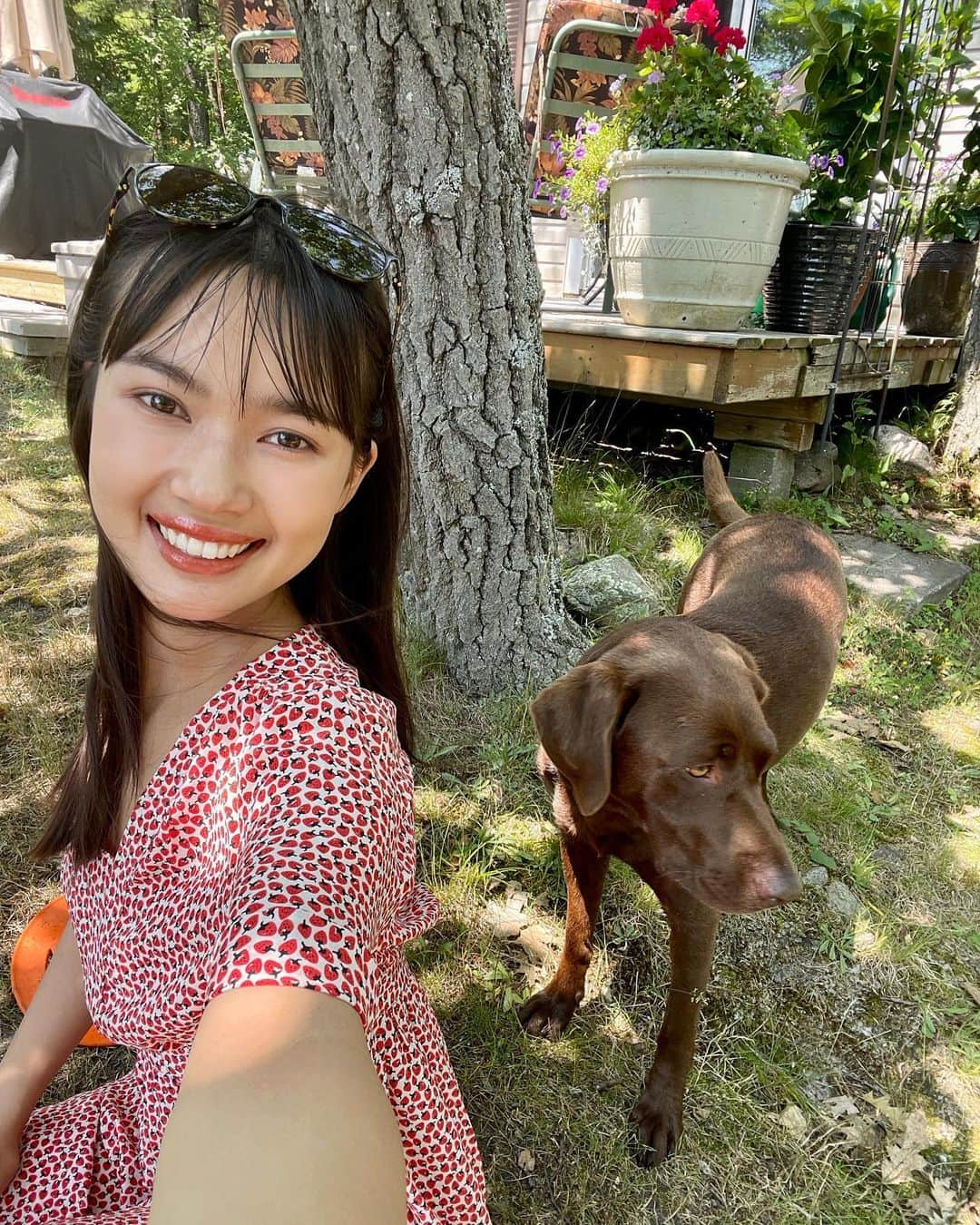 新井舞良のインスタグラム：「みんな夏休みなにするの！！！🥏 What’s your plan for this summer?☀️」