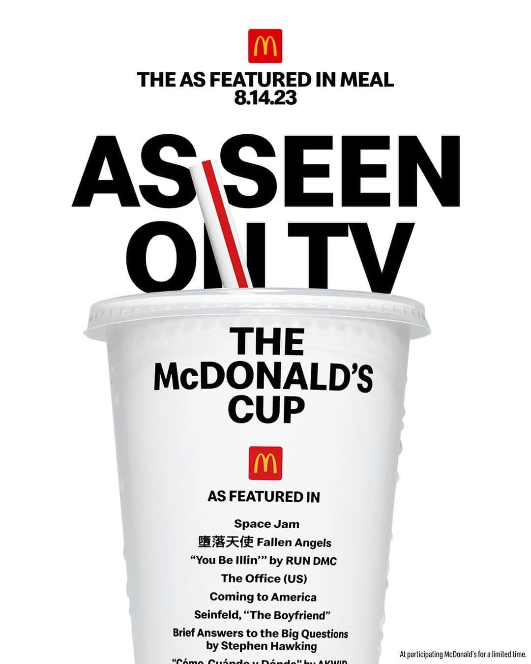マクドナルドさんのインスタグラム写真 - (マクドナルドInstagram)「the as featured in meal premieres 8.14」8月9日 22時13分 - mcdonalds