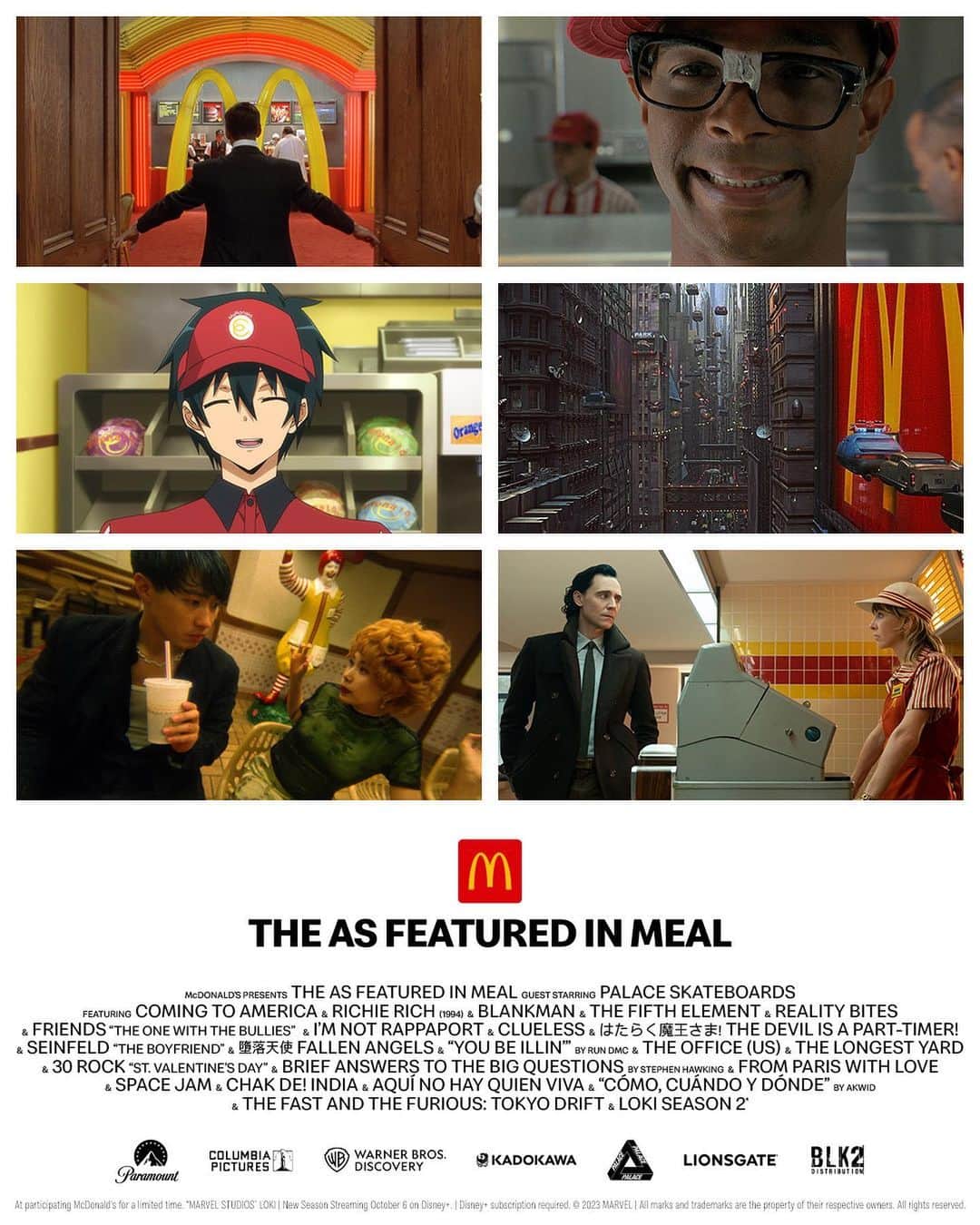 マクドナルドのインスタグラム：「the as featured in meal premieres 8.14」