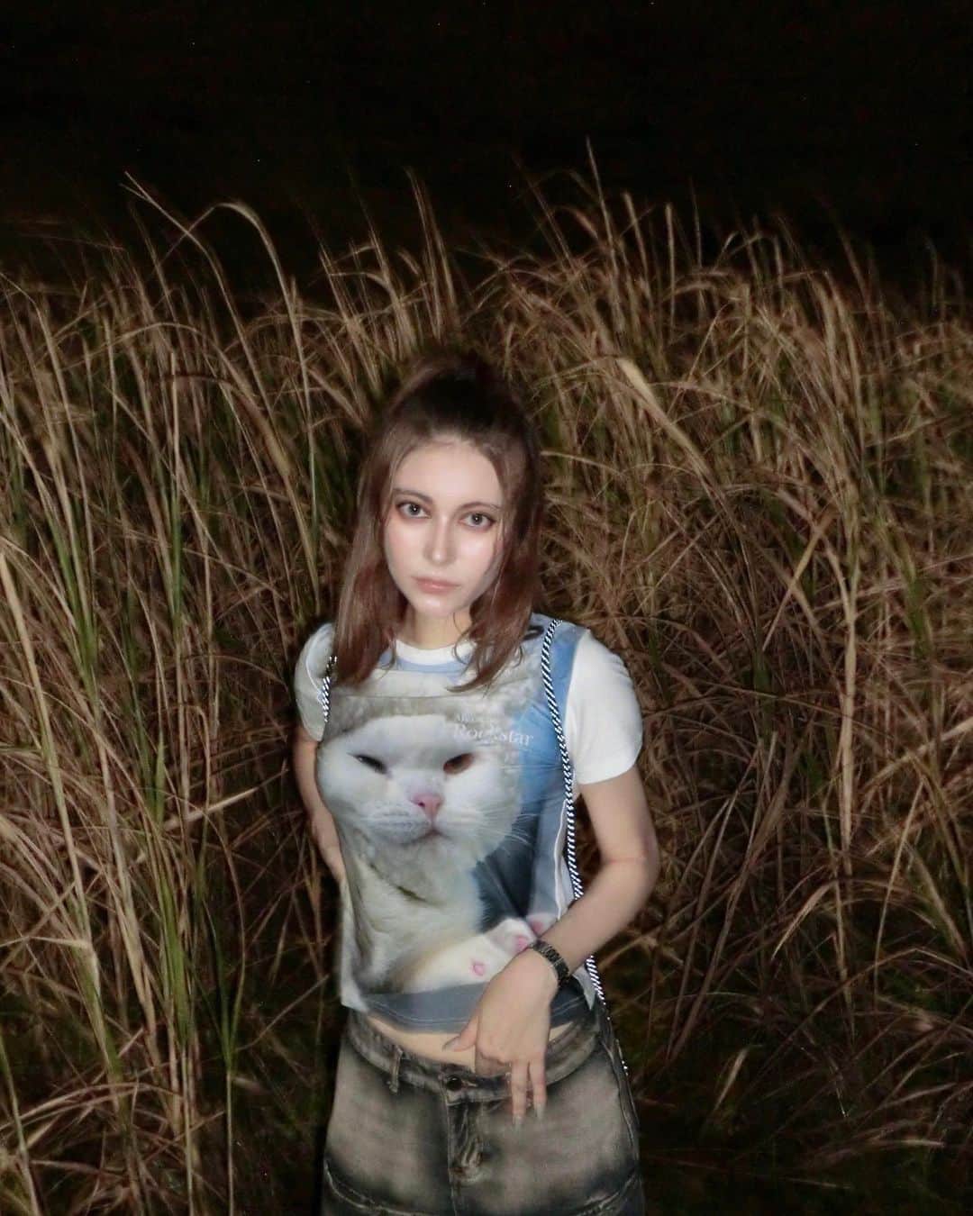 愛子のインスタグラム：「にゃあ」