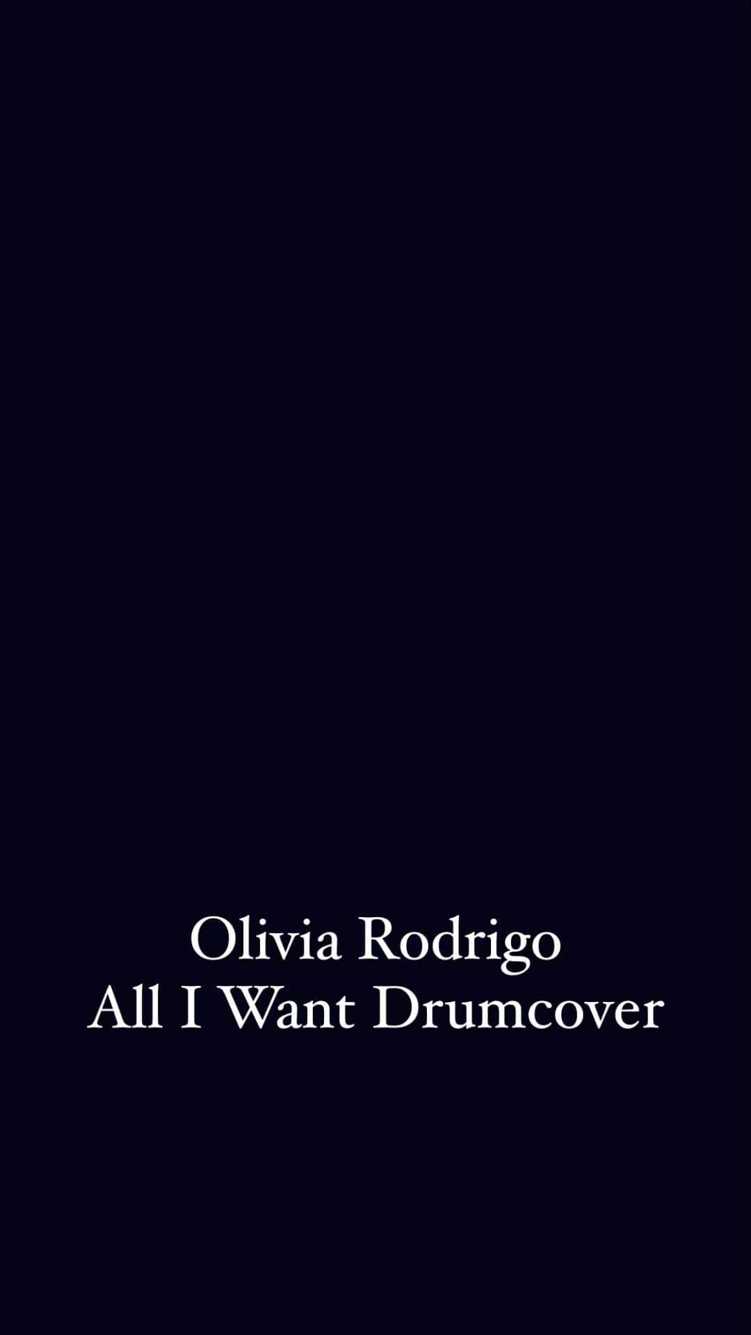 やおたくやのインスタグラム：「Olivia Rodrigo All I Want Drumcover  #oliviarodrigo #alliwant #drumsolo#we_love_drums #spiritofthedrummer #drumsdaily #drumset#drumfill#dramfam#drumsharing #groove#beat#instadrums#drumporn #drumpractice #drumlessons #drumeo#drumuniversity #drummer  #drum#drumvideo #drumcovers #canopusdrums #矢尾拓也#叩いてみた」