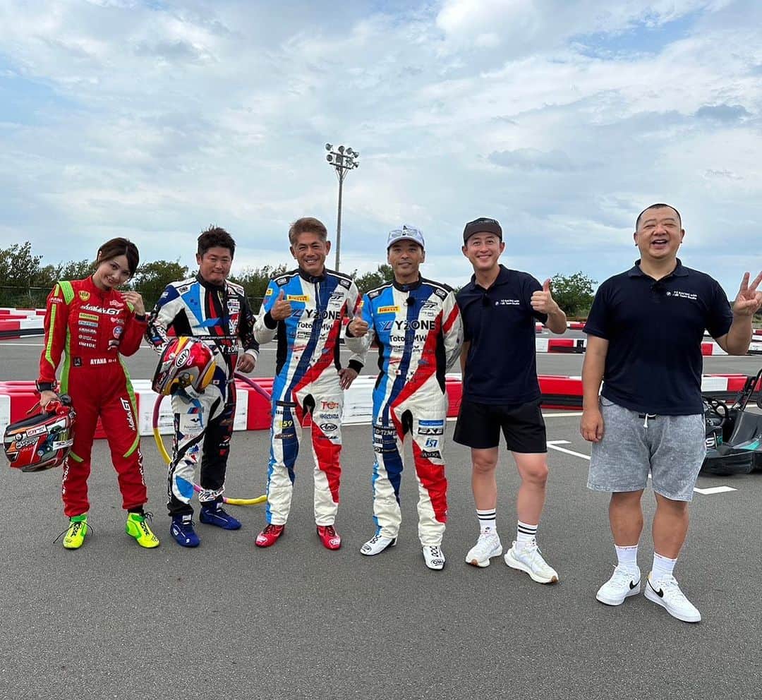 織戸学のインスタグラム：「暑い一日でした。  大阪は舞洲へ  @yzone.co.ltd.yz_racing  @maishima_infinity_circuit」
