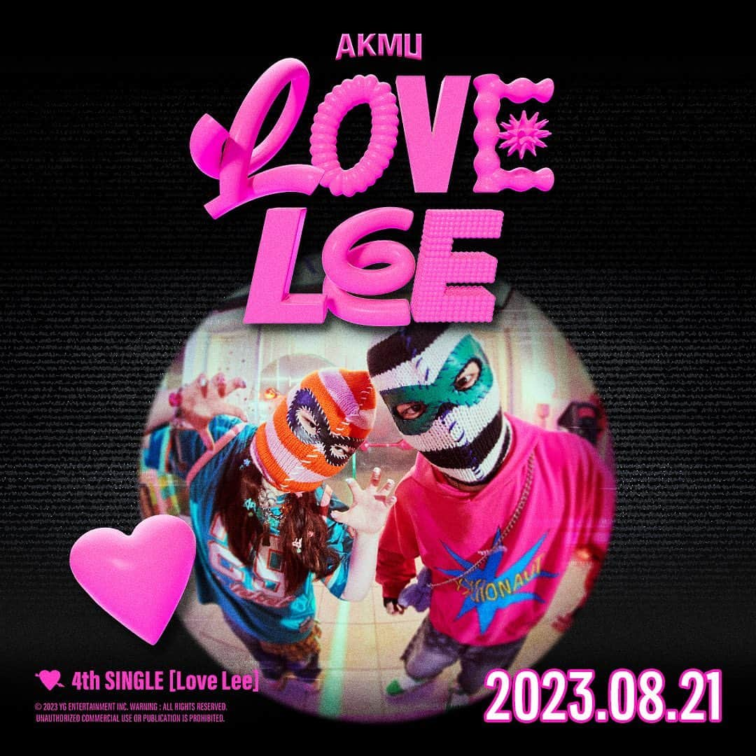 イ・チャンヒョクさんのインスタグラム写真 - (イ・チャンヒョクInstagram)「AKMU - 'Love Lee' TITLE POSTER 🐸🌹 20230821」8月10日 0時05分 - leechanhyuk