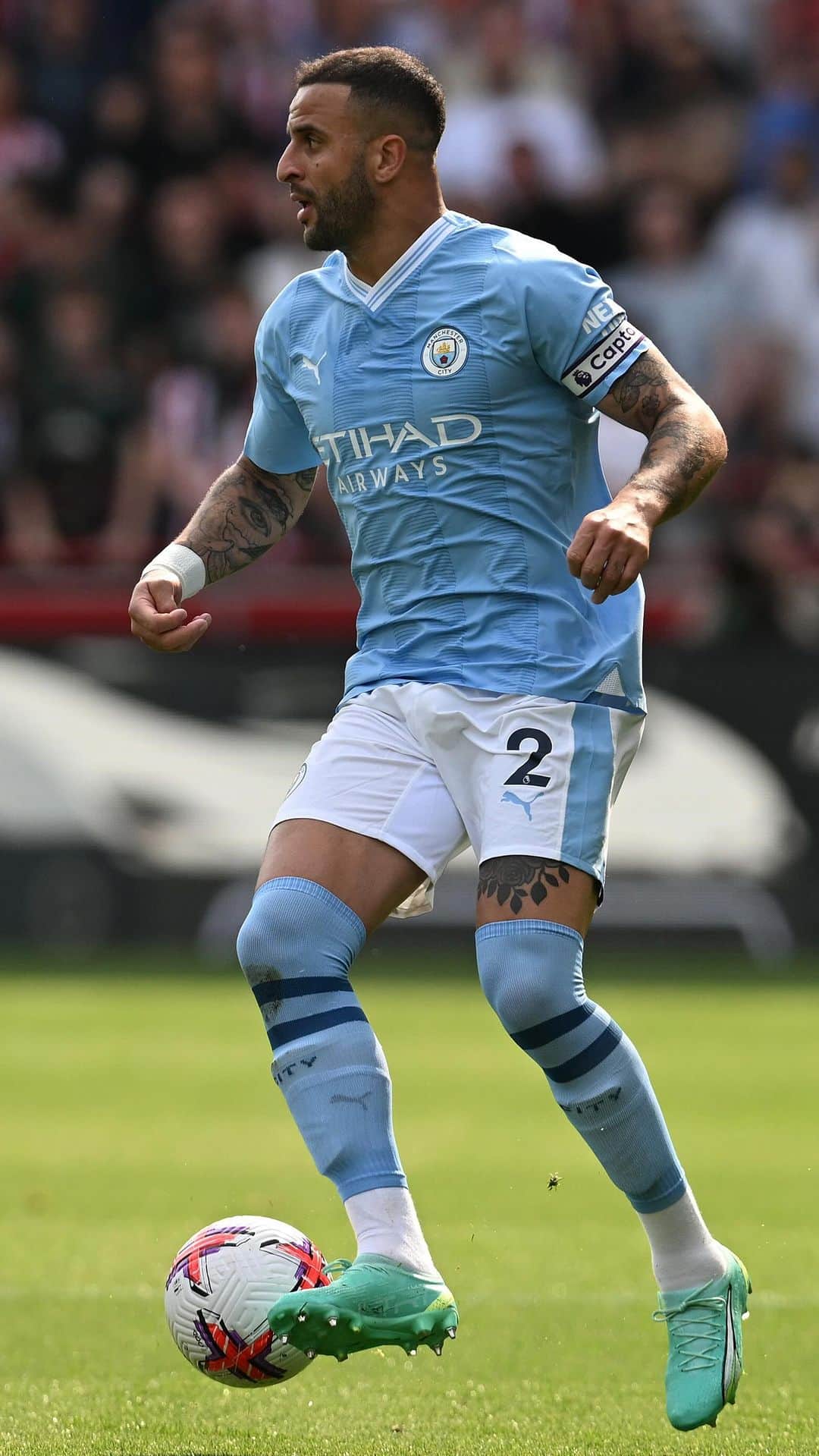 カイル・ウォーカーのインスタグラム：「Now playing: Kyle Walker being rapid 🔥」