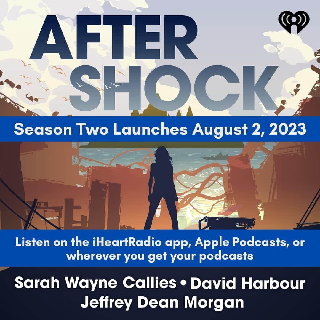 マック・ブラントのインスタグラム：「I had the immense pleasure of working with my old friend @sarahwaynecallies on her fantastic podcast. Season two is currently #1 on Apple Podcasts.  #afterschockpodcast」