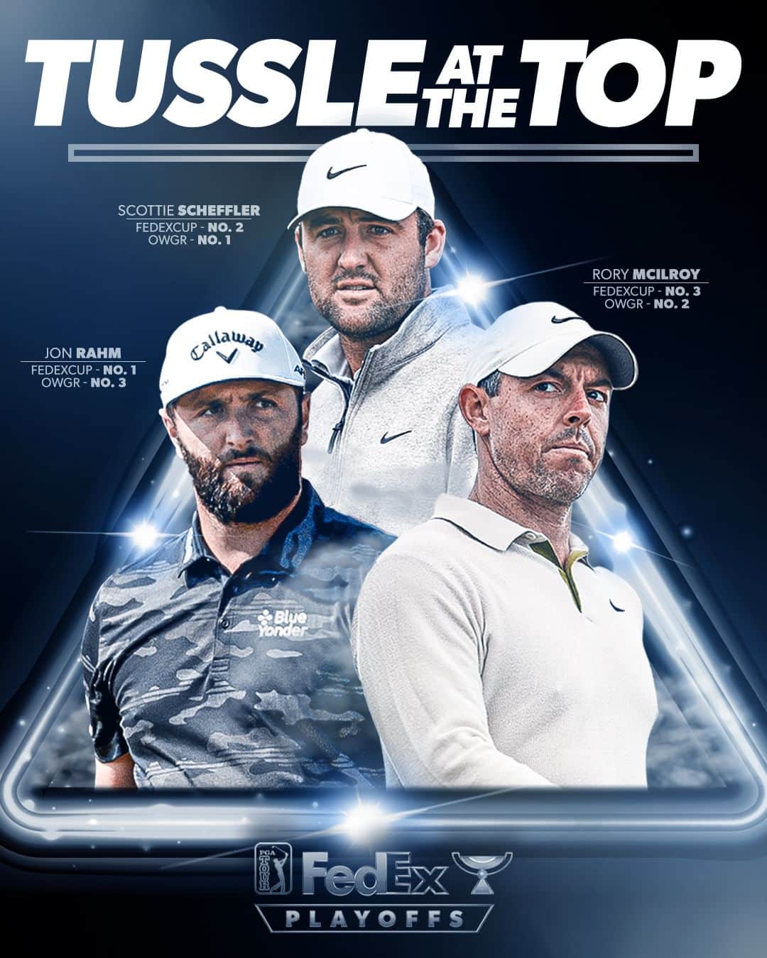 PGA TOURさんのインスタグラム写真 - (PGA TOURInstagram)「The top three players in the #FexExCup and the world will battle it out over the next three weeks. Who will come out on top? 🍿」8月10日 1時29分 - pgatour