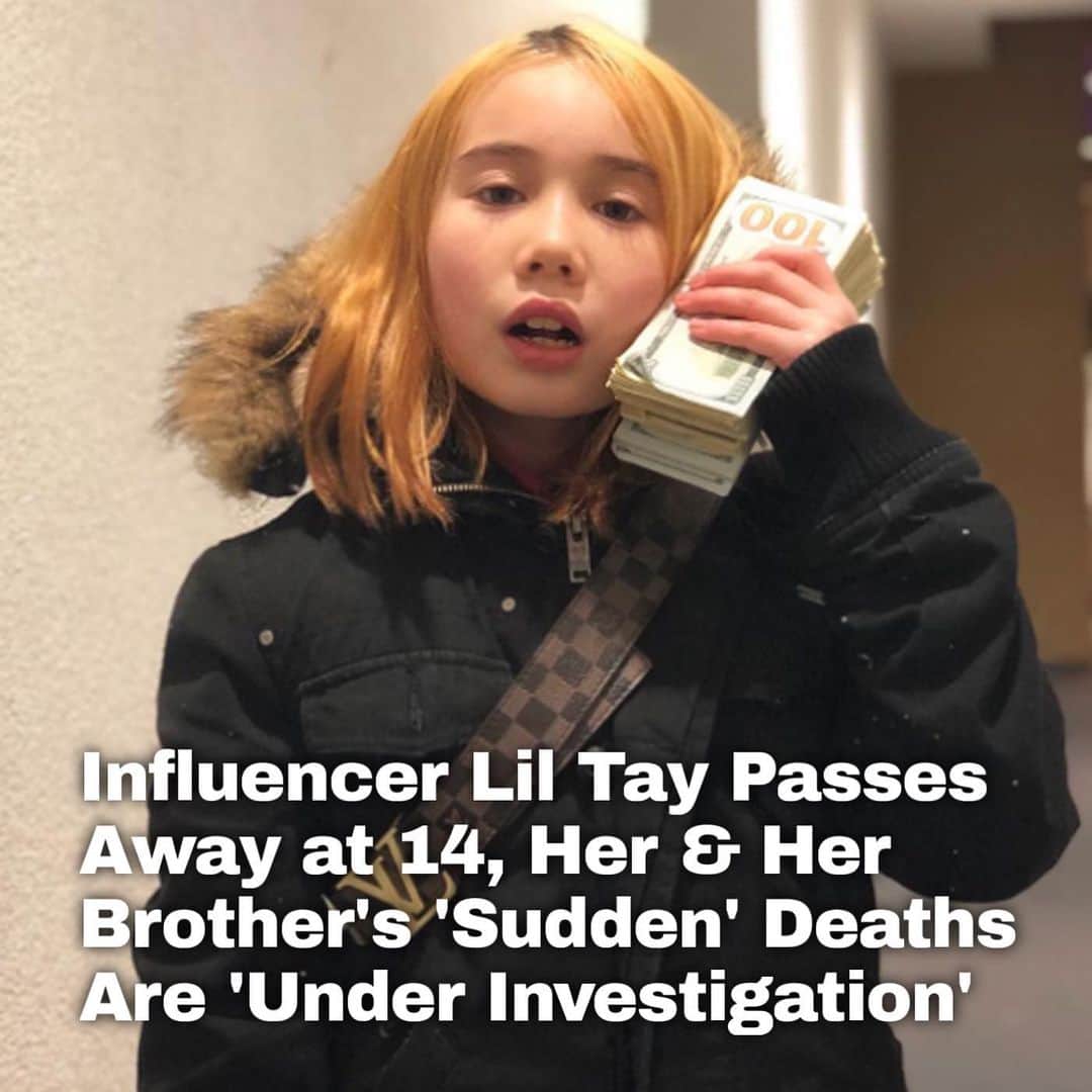 Just Jaredさんのインスタグラム写真 - (Just JaredInstagram)「Rapper and influencer Lil Tay has tragically died at the age of 14, and the statement confirmed her brother has also tragically passed. Tap this photo in the LINK IN BIO to read the statement. RIP. #LilTay Photo: Lil Tay Instagram」8月10日 1時56分 - justjared
