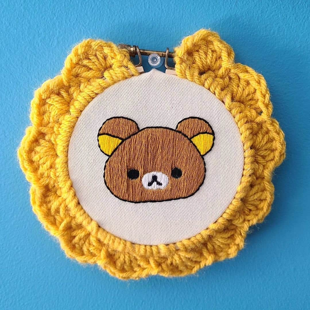 Rilakkuma US（リラックマ）さんのインスタグラム写真 - (Rilakkuma US（リラックマ）Instagram)「The creativity and talent of Rilakkuma fans is out of this world! Adorable photo by @embroidery_by_k   #rilakkumaus #rilakkuma #sanx #sanxoriginal #kawaii #embroidery #art #cute #plush #plushies #リラックマ #サンエックス」8月10日 11時30分 - rilakkumaus