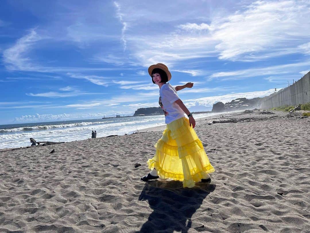のインスタグラム：「夏！湘南！江ノ島！🏝️ #千秋旅日記」