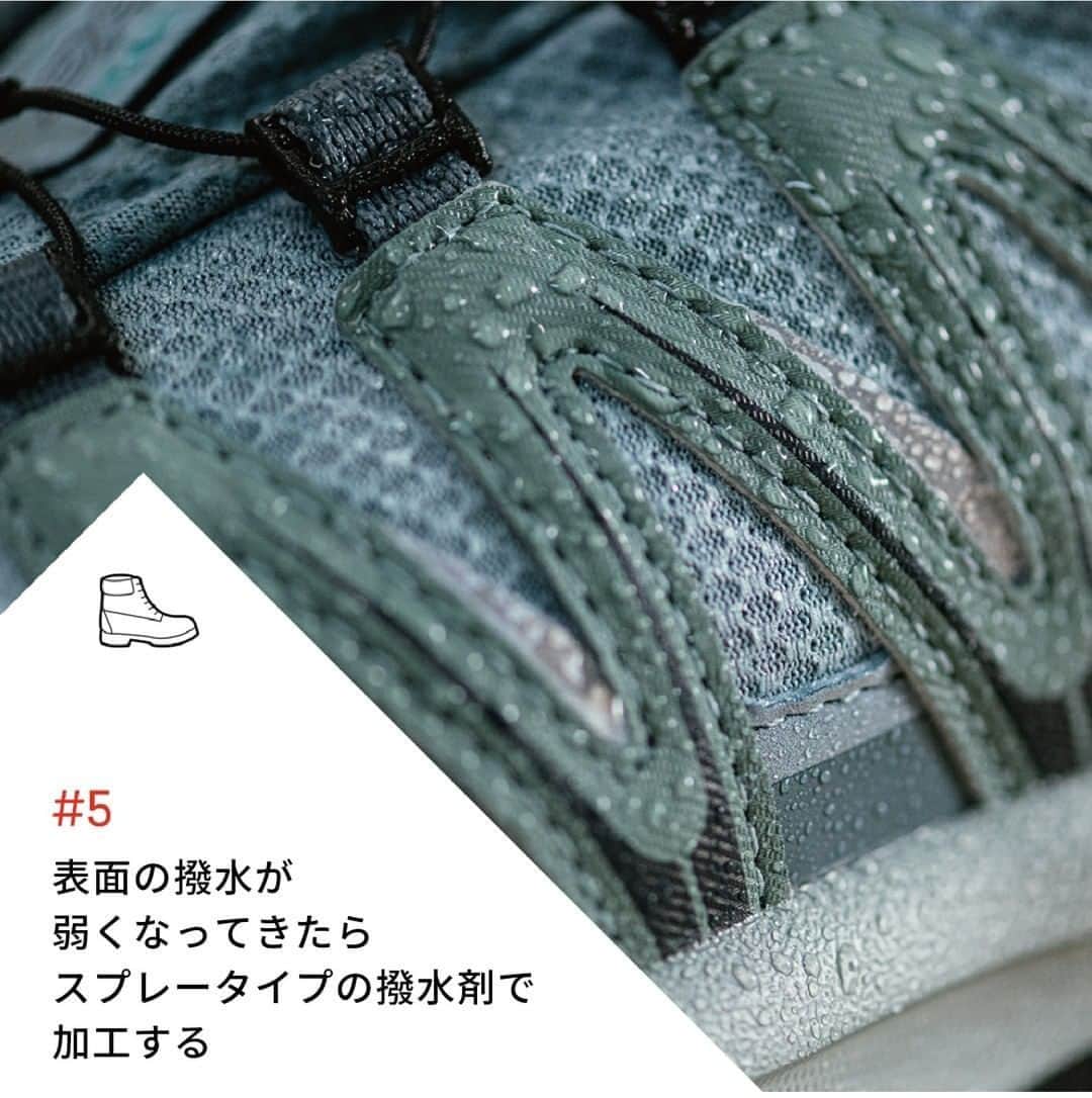 GORE-TEX Products JPさんのインスタグラム写真 - (GORE-TEX Products JPInstagram)「登山やキャンプなどのアクティビティが楽しい季節ですね。 GORE-TEXフットウェアのお手入れをしていますか？ 使った後はこまめにお手入れすることが、より快適に長く愛用する秘訣です。  #goretex #ゴアテックス #シューズ #フットウェア #ゴアテックス洗濯 #洗濯方法 #メンテナンス #シューズメンテナンス #メンテナンス方法」8月10日 12時30分 - goretexjp