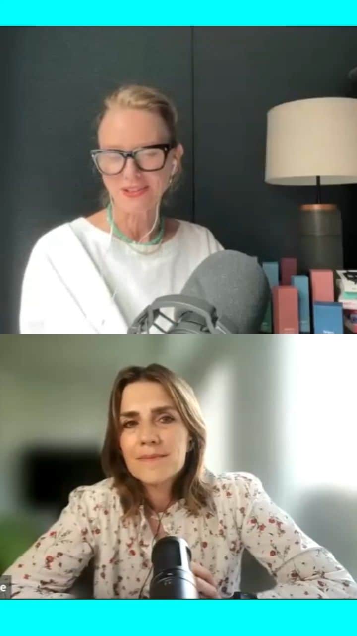 のインスタグラム：「It's true, you are relevant, your experiences are important and you should have joy in your life.  I had the absolute pleasure of interviewing @naomiwatts recently and it was such a great chat. I've been able to spend time with Naomi over the past year or so, and feel an easy friendship with her (which blows my mind to say) - but she seriously is one of the loveliest down to earth people you could meet.  Incredible that #menopause of all things has brought us together with a shared vision of supporting and empowering women. I didn't have that on my bingo card 😅  Enjoy the episode of this podcast, the final in Series 3 of With All Due Respect - link in profile.  Thank you for your support this season, please subscribe and leave a review if you've enjoyed the podcast so far.」