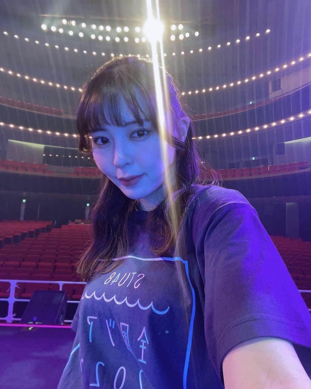 のインスタグラム：「・  【 #STU48全国ツアー2023 】 　in AiiA 2.5 Theater Kobe🗼  #STU48 #idol #fashion  #instalike #instagood #instadaily  #kobe #summer #live」