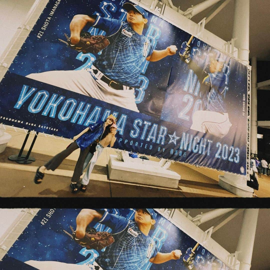 ロジャース里奈さんのインスタグラム写真 - (ロジャース里奈Instagram)「. #YOKOHAMASTARNIGHT2023 . . 今年はビアガーデンも 軽く行ってきたー🍺 . . #baystars #baygirlgram  #yokohamastadium」8月10日 8時33分 - rina_rogers613