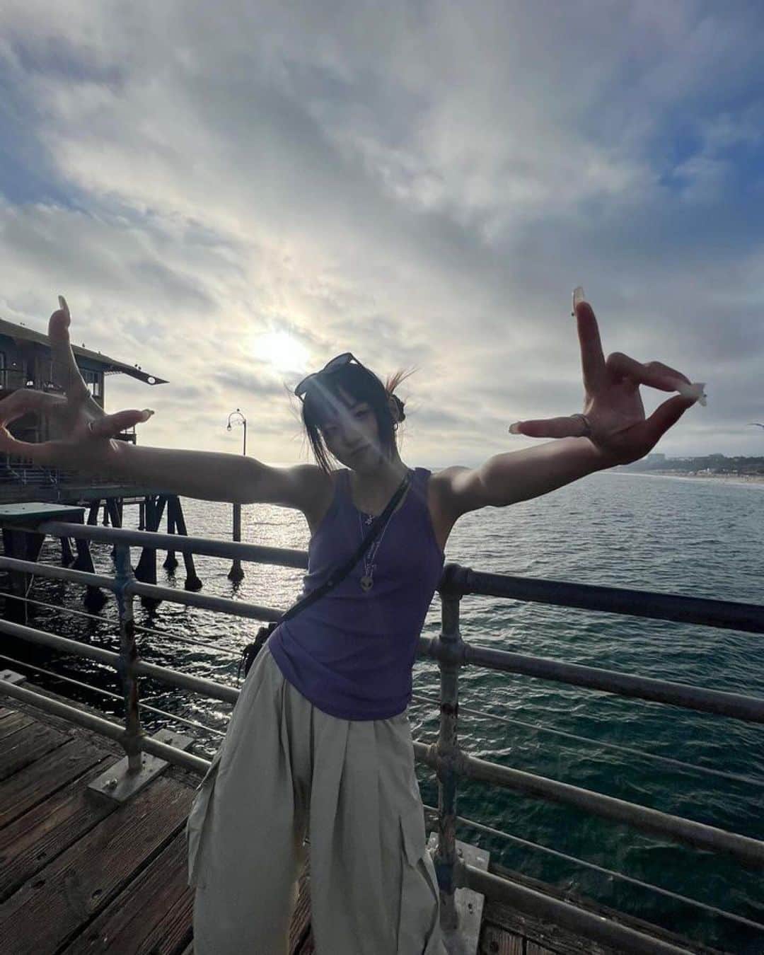 のインスタグラム：「Santa Monica🌊🌴🏖️👽🦞」