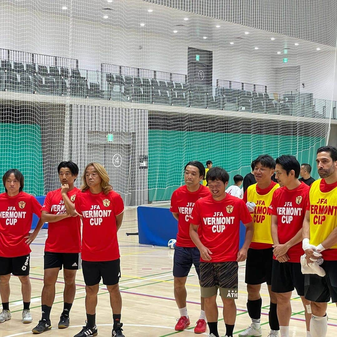 北澤豪さんのインスタグラム写真 - (北澤豪Instagram)「JFA バーモントカップ 第33回全日本U-12フットサル選手権大会 エキシビジョンマッチ」8月10日 9時00分 - tsuyoshi_kitazawa_official