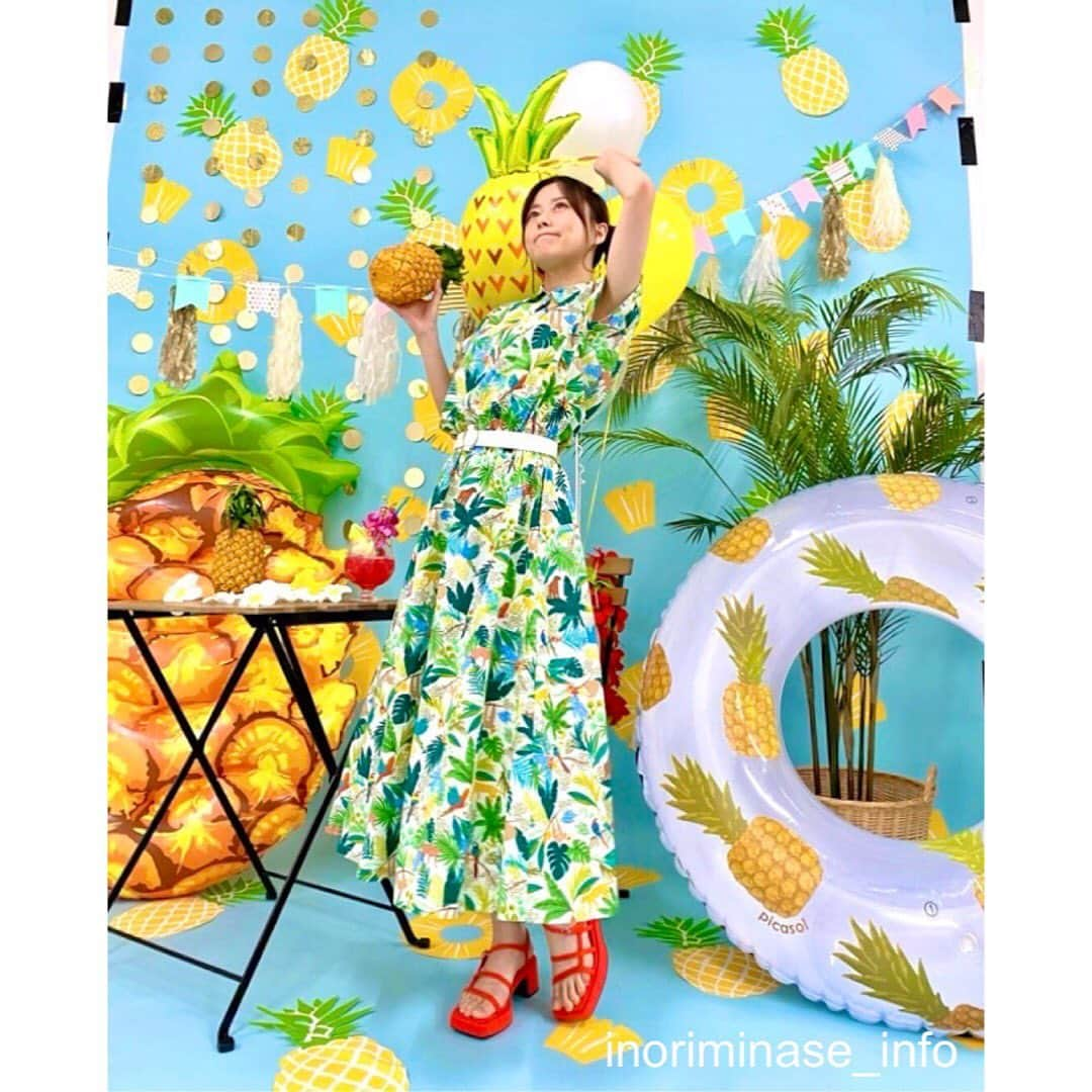 水瀬いのりのインスタグラム：「🍍 🍉   #声優グランプリ #いのり図鑑 #五等分の花嫁」