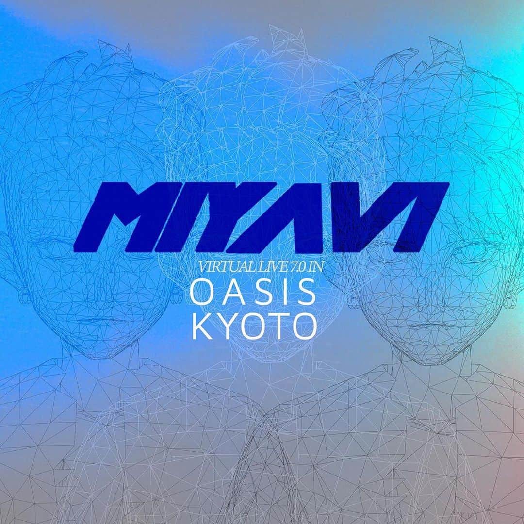 雅-MIYAVI-のインスタグラム：「Get ready to immerse yourself in this virtual adventure.  OASIS KYOTO - Remixx Crafted by the awesome DJ Jonny 🎧  オアシス京都も遊びに来てね アバターで踊りまくって  🕺🕺  #Repost @miyavi_staff ・・・ Now available! Please listen and share!🎧  リミックスEP 「MIYAVI Virtual Live 7.0 in OASIS KYOTO」が配信リリースとなりました✨ぜひお聴きください🎧  🩵Remix EP 「MIYAVI Virtual Live 7.0 in OASIS KYOTO」 https://lnk.to/LZC-2367  Crafted by Jonny Litten, this EP revisits some of MIYAVI's iconic tracks, giving them a fresh and electrifying spin.  These remixes were specifically designed for the project "Virtual Live 7.0  in Oasis Kyoto" concert available in Decentraland until August 13! Dive into a unique blend of the past and the future, and experience MIYAVI's classics like never before!  Jonny Littenにより制作されたこのEPは、MIYAVIの代表的な楽曲を再解釈し、新しく刺激的なアレンジを施しています。  特にこのリミックスは、"Virtual Live 7.0 in Oasis Kyoto"コンサートのために制作され、Decentralandで8月13日まで視聴可能です！過去と未来の融合を体験し、MIYAVIのクラシックな楽曲を新しい形でお楽しみください！  #MIYAVI #RemixEP #OASISKYOTO #virtuallive」