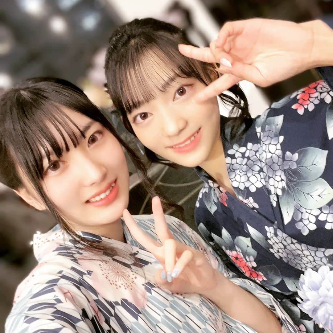 岩脇瑠菜（るなっち）さんのインスタグラム写真 - (岩脇瑠菜（るなっち）Instagram)「シブサンdeカフェありがとうございました✨初めましての方とも話せて超楽しかった〜〜〜✌️#プラチナムプロダクション  #シブサン  #カフェ  #浴衣  #夏」8月10日 11時09分 - la_luna_photo