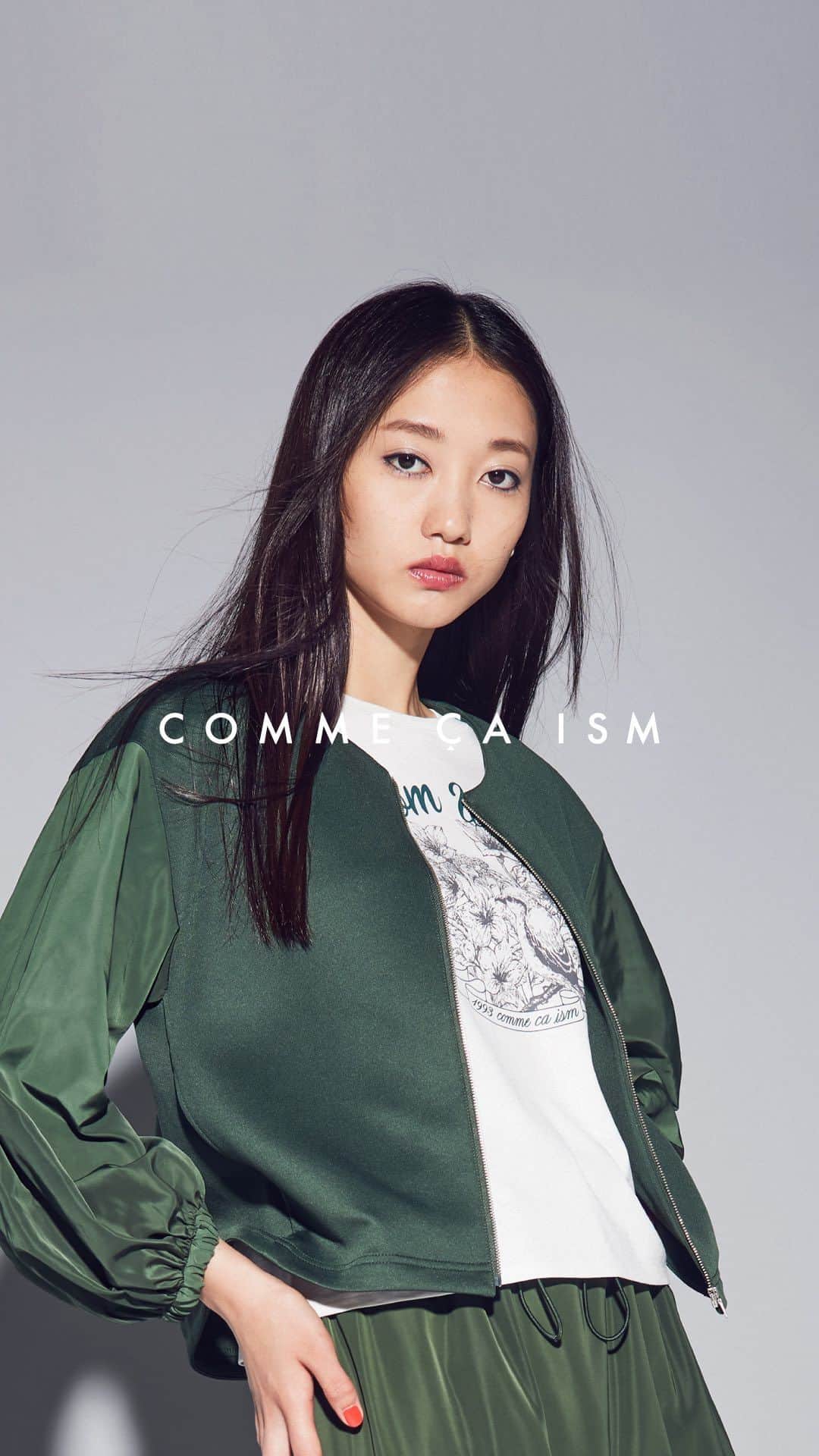 のインスタグラム：「#commecaism #fashion @commecaism_official  @mona_kawasaki25  @yuki_kawhr」