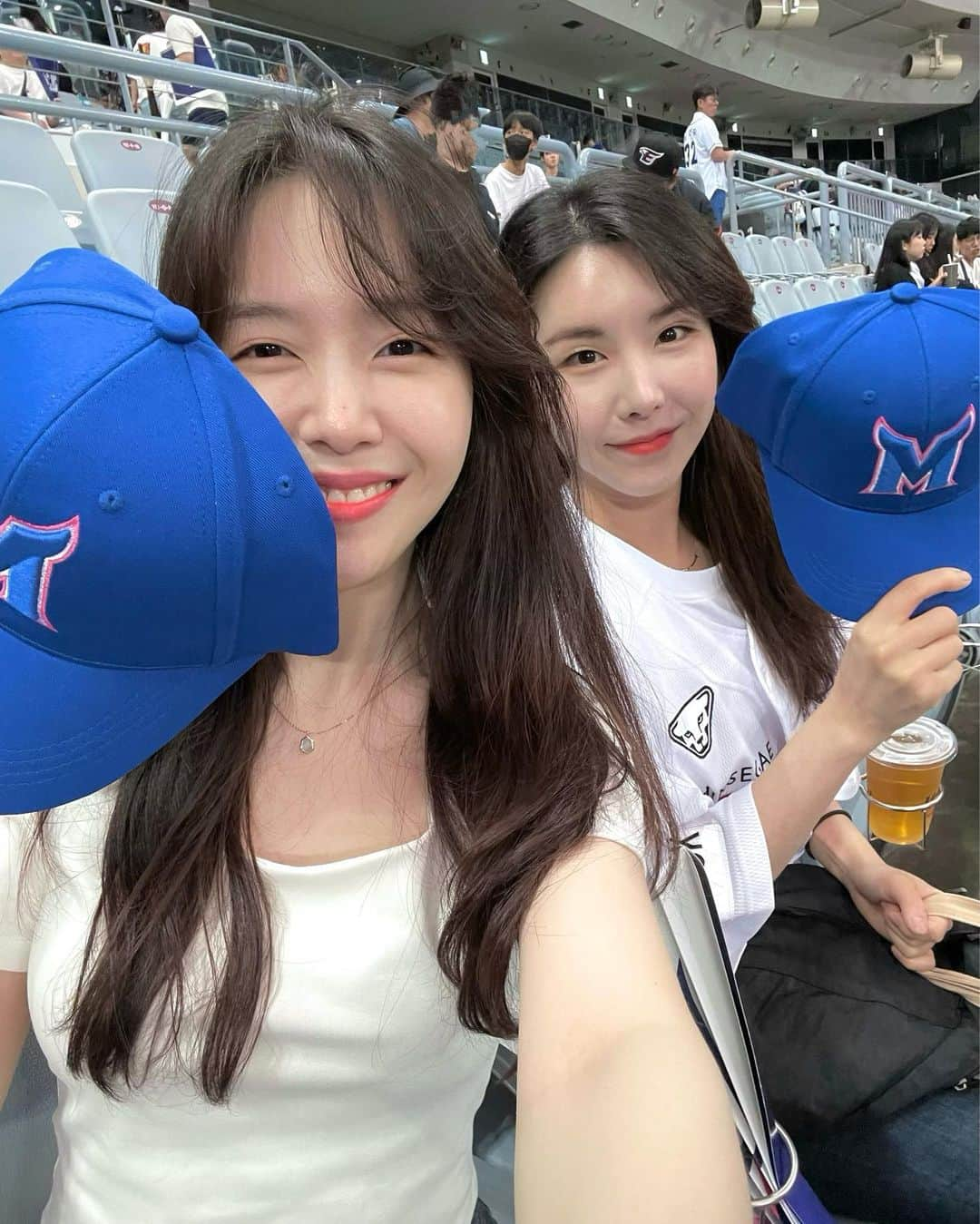 ミナ さんのインスタグラム写真 - (ミナ Instagram)「몬스터즈 화이팅!!! 😈🧢⚾️」8月10日 20時54分 - bbang_93