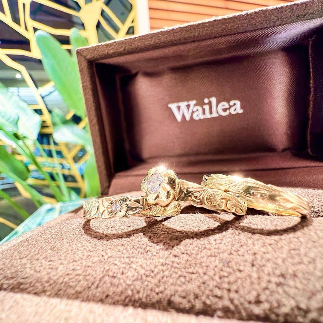 ハワイアンジュエリーのWailea（ワイレア）のインスタグラム