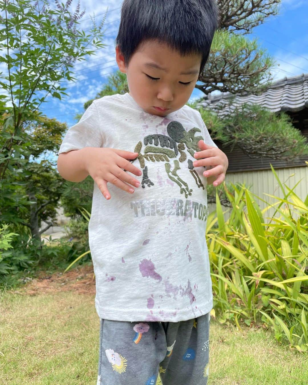 星野涼子さんのインスタグラム写真 - (星野涼子Instagram)「こちらは2種のいちじくかき氷🍧 外にも中にもたっっぷりのいちじく😍 いつもは1杯だけど、 子供2人一緒だと2杯食べられるのがよき😋 しかし、 食べてる最中にトイレ行きたいと言われるアクシデント付き😣 戻ってきたらスープになってたけど、それもおいしく次男と一緒に飲み干した(笑) 次男、ブルーベリーシロップまみれ🤪  作り手の優しさをいただく、 心を浄化してくれるそんなかき氷🥰  #かき氷　#氷活 #いちじく　#karin #男の子ママ　#子連れ  #2歳 #shaveice #빙수 #빙수맛집 #아들 #아들맘 #아들스타그램 #椎名林檎　#映日紅の花」8月10日 21時01分 - ryoko.hoshino