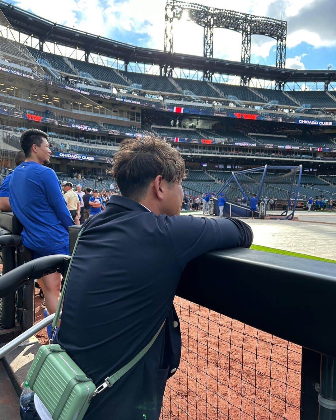 内川聖一さんのインスタグラム写真 内川聖一instagram「アナハイムからニューヨークへ飛びこの選手に会ってきました😊 ニューヨーク 