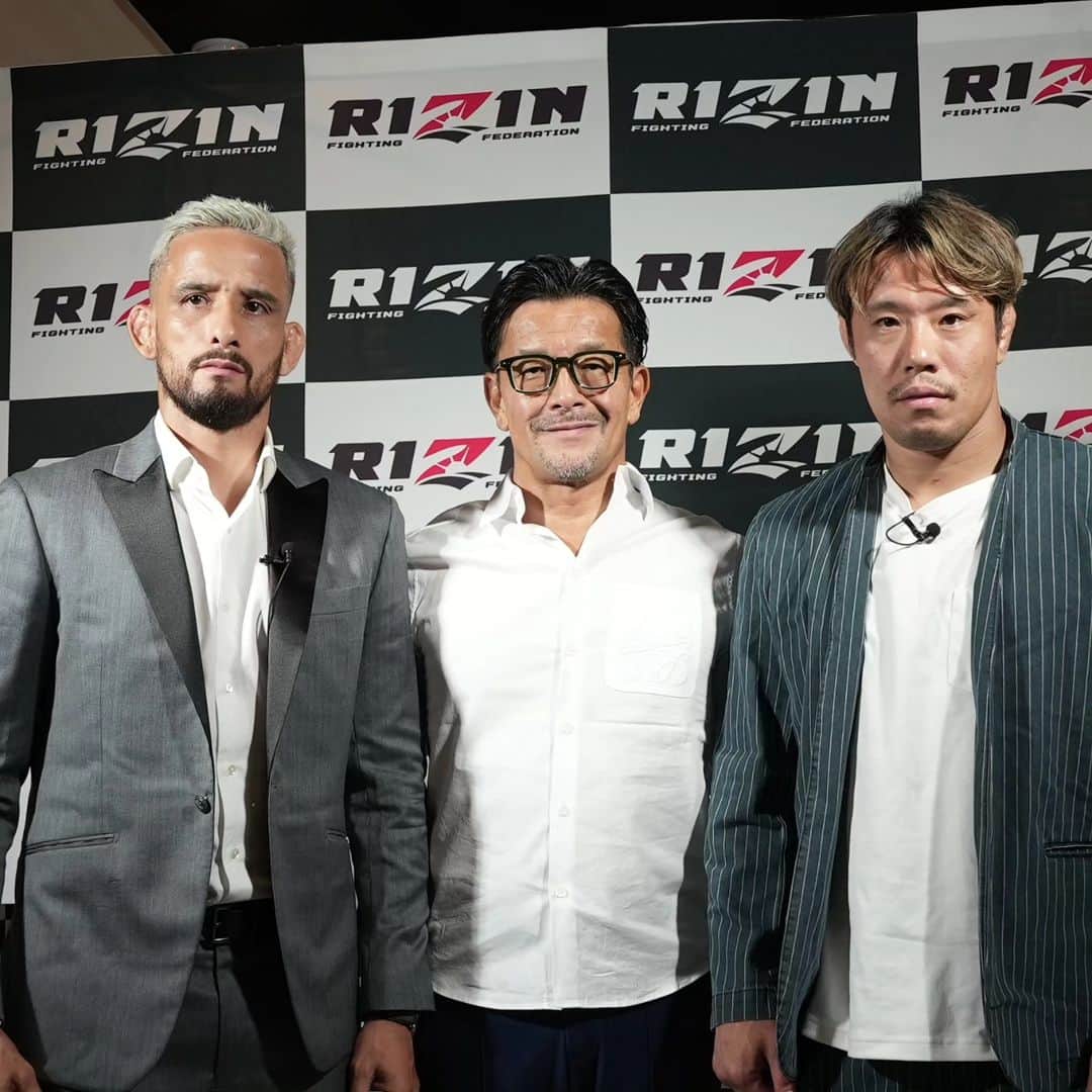 鈴木芳彦のインスタグラム：「昨日の会見を御視聴頂きありがとうございました！ファンの皆さんからも期待の声が上がっていた好カードが実現しました！クレベル選手と金原選手、間違いなく芸術的且つ濃密なMMAになるだろうと胸が高鳴っています！他の発表されたカードも含め、9.24RIZIN.44はドラマティックな展開になりそうです！ #RIZIN #格闘技 #鈴木芳彦」