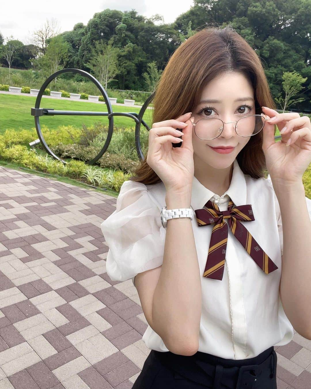 薄井美樹さんのインスタグラム写真 - (薄井美樹Instagram)「． 👓といえば…❤️」8月10日 14時04分 - mikiusui_211