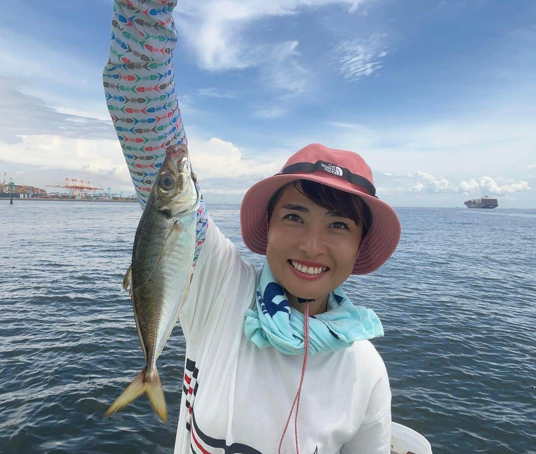 川目梢さんのインスタグラム写真 - (川目梢Instagram)「磯子『根岸丸』さんでLTアジ  熱血船長がいる大好きな船宿です😘  ショートで連日1束おーばー　 めちゃくちゃ釣れてます‼️ 夏休みにファミリーでもおススメでごじゃります🙋‍♀️  #釣り #アジ #アジ釣り #釣りガール #釣り女子 #釣りスタグラム #釣りバカ #釣り好きな人と繋がりたい」8月10日 14時21分 - kozukozu0615