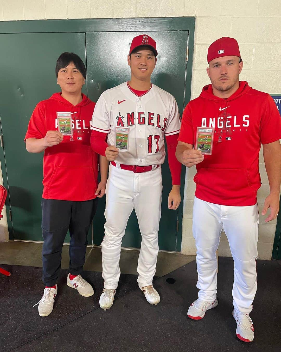 大谷翔平さんのインスタグラム写真 - (大谷翔平Instagram)「Thank you Trouty!  You are awesome!! Definitely will never forget that moment.」8月10日 15時16分 - shoheiohtani