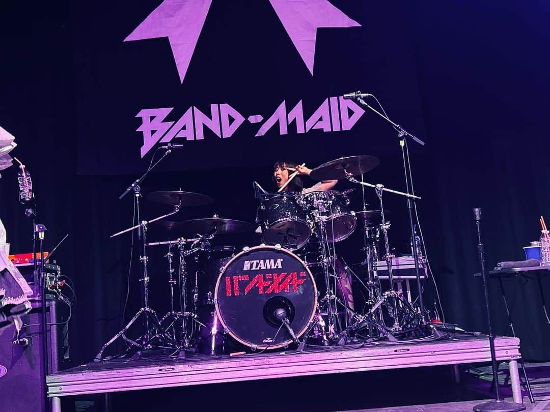 BAND-MAIDさんのインスタグラム写真 - (BAND-MAIDInstagram)「[Gratitude🔥] "BAND-MAID 10TH ANNIV. TOUR in North America" at "The Depot" in Salt Lake City has ended.   Thank you for coming everyone!!   Our next show will be in Portland on August 11.  bandmaid.tokyo/contents/617485  #bandmaid #SaltLakeCity」8月10日 15時49分 - bandmaid.jp