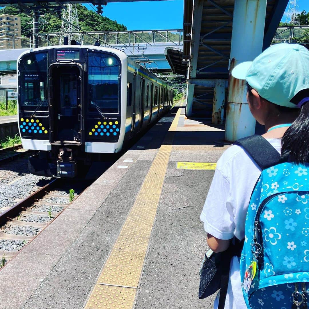 しおやてるこのインスタグラム：「千葉の旅の風景など  #JR外房線」