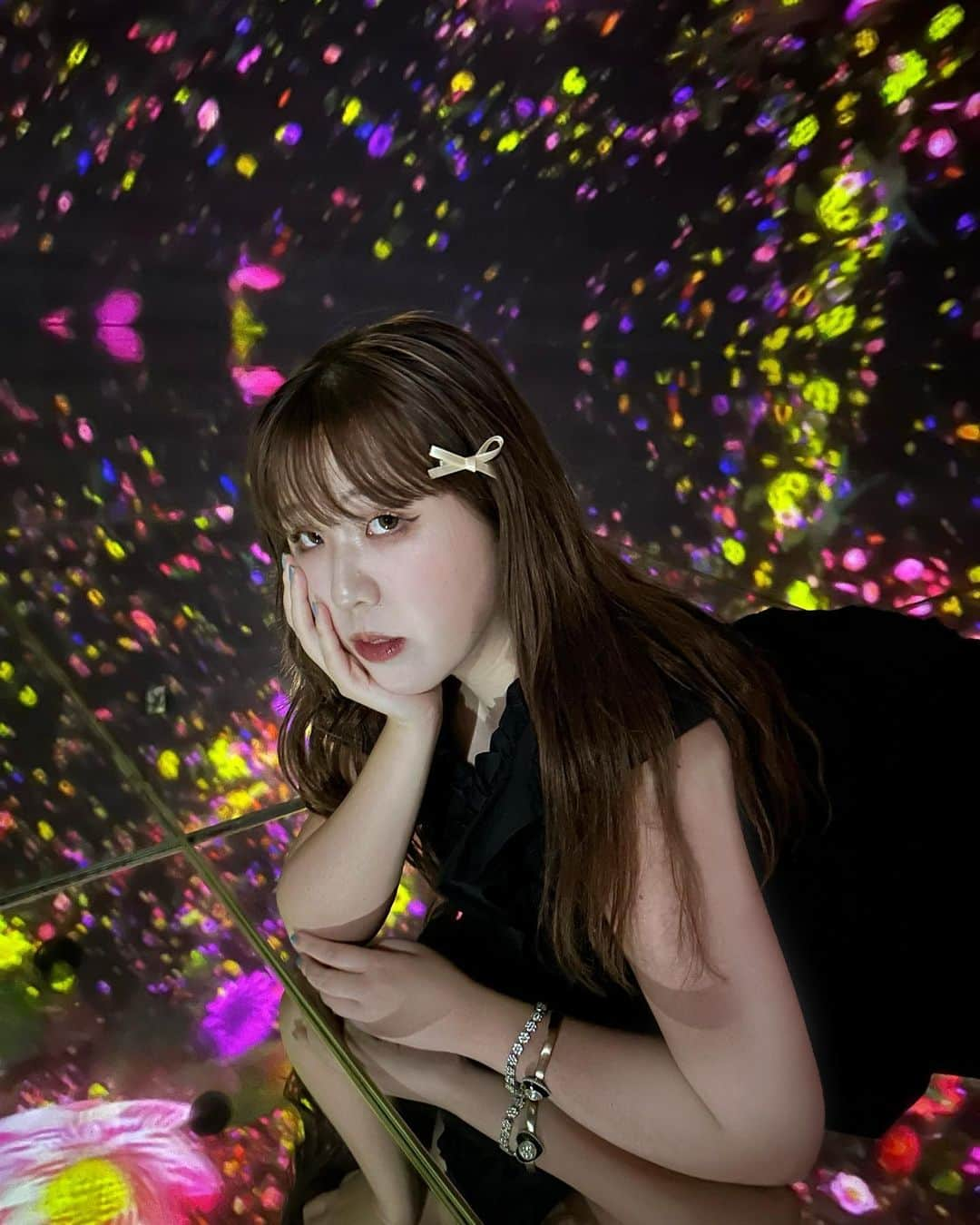 そわんわんさんのインスタグラム写真 - (そわんわんInstagram)「はじめての　@teamlab.planets 🦋」8月10日 16時03分 - _wanco02m