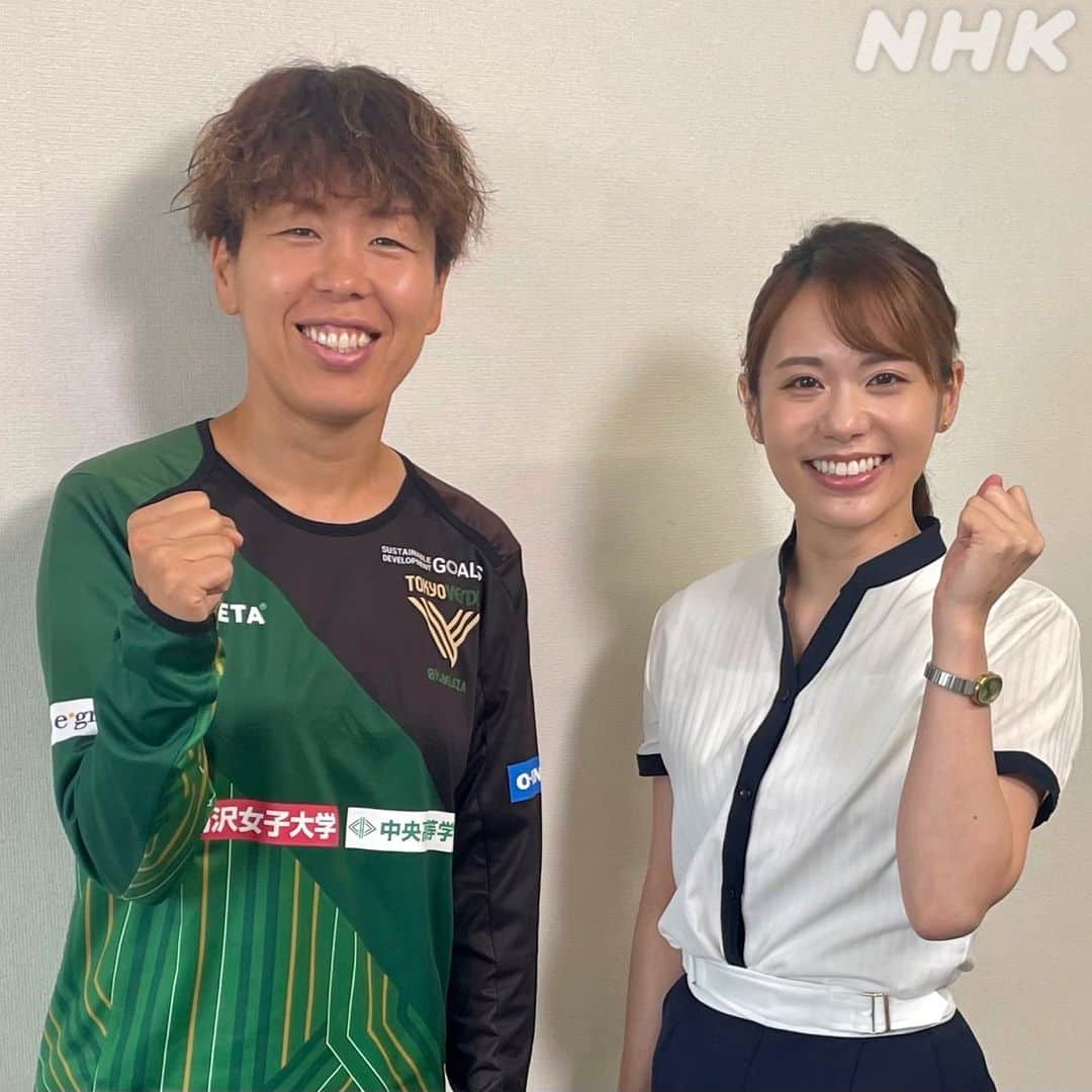 NHK「ニュースウオッチ９」さんのインスタグラム写真 - (NHK「ニュースウオッチ９」Instagram)「【⚽サッカー女子 #なでしこ】  快進撃を続ける #なでしこジャパン ！  2011年のW杯優勝を経験した 元日本代表 #岩清水梓選手 も 期待を寄せています☺  あすのスウェーデン戦を前に お話を聞きました  #ニュースウオッチ9 #吉岡真央  #夜9時 #NHK #NHKプラス」8月10日 17時23分 - nhk_nw9