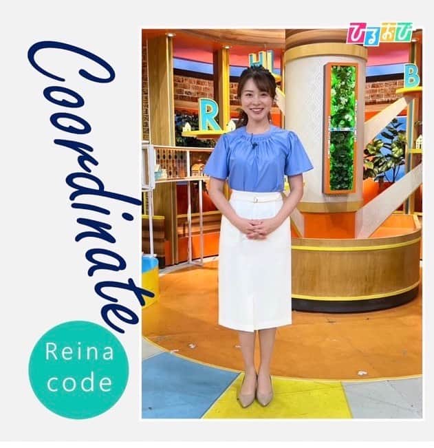 TBS「ひるおび！」さんのインスタグラム写真 - (TBS「ひるおび！」Instagram)「\ 本日の #reinacode はこちら/   ポイントは❗️ 爽やかなブルーのトップス🧊🫧 白のロングスカートを合わせると 夏らしいコーディネートに🧚🏼‍♀️🌺  本日もひるおびをご覧いただき ありがとうございました❕ 明日もぜひ、ご覧ください🐥  #TBS #ひるおび #reinacode #皆川玲奈 #アナウンサーコーデ」8月10日 17時23分 - hiruobi_tbs