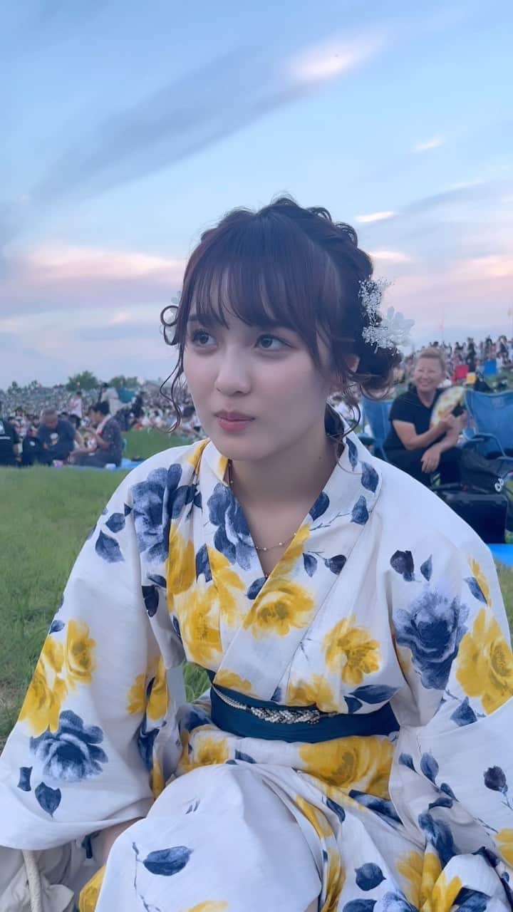 のインスタグラム：「夏祭りなあみさんでした ビジュ悪いらしいです（？）」