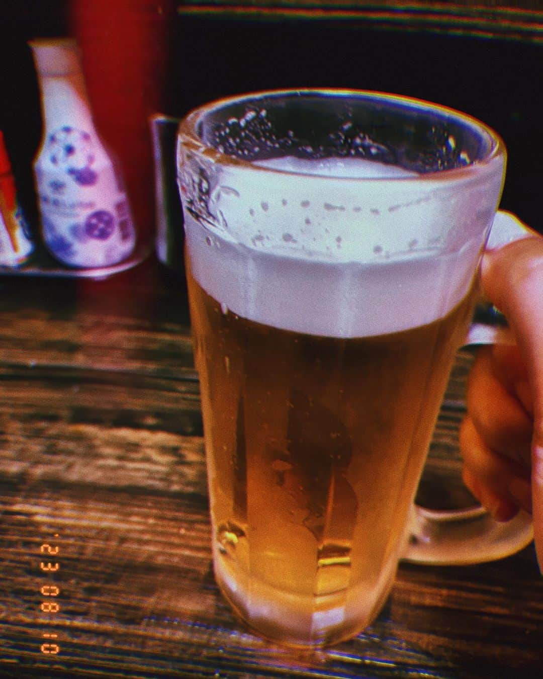 のインスタグラム：「えもびーる。 emo-beer. #えもい #ビール #emotional #beer #japanese #昭和」