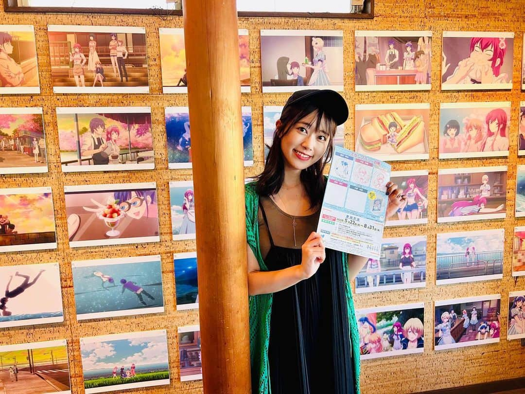 杉本愛莉鈴のインスタグラム：「三浦半島に家族で来ました♡ 女神のカフェテラスの聖地！！たくさん観光できてとっても充実☕️🩵 スタンプ全部集めれた〜！！ 　 　 　 　 　 　 　  #女神のカフェテラス聖地巡礼　#女神のカフェテラス　#三浦半島　#三浦観光　#観光 #杉本愛莉鈴 #japanesegirl #model #sexy #selfie #animegirl #셀카 #설스타그램 #패션스타그램 #데일리 #asiangirl #cosplay #좋아요　#YouTube #グラビア #日系穿搭 #コスプレ #女孩 #japan #girl #followme #彼女#彼女感」