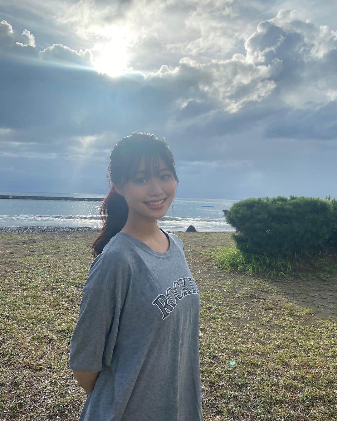 多田成美さんのインスタグラム写真 - (多田成美Instagram)「海見てきました~☺︎ 花火はまだ見れてない🤭」8月10日 19時09分 - narumitada_official