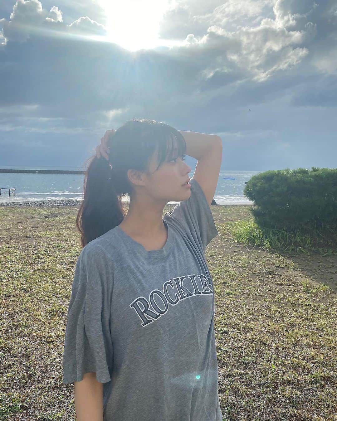 多田成美さんのインスタグラム写真 - (多田成美Instagram)「海見てきました~☺︎ 花火はまだ見れてない🤭」8月10日 19時09分 - narumitada_official