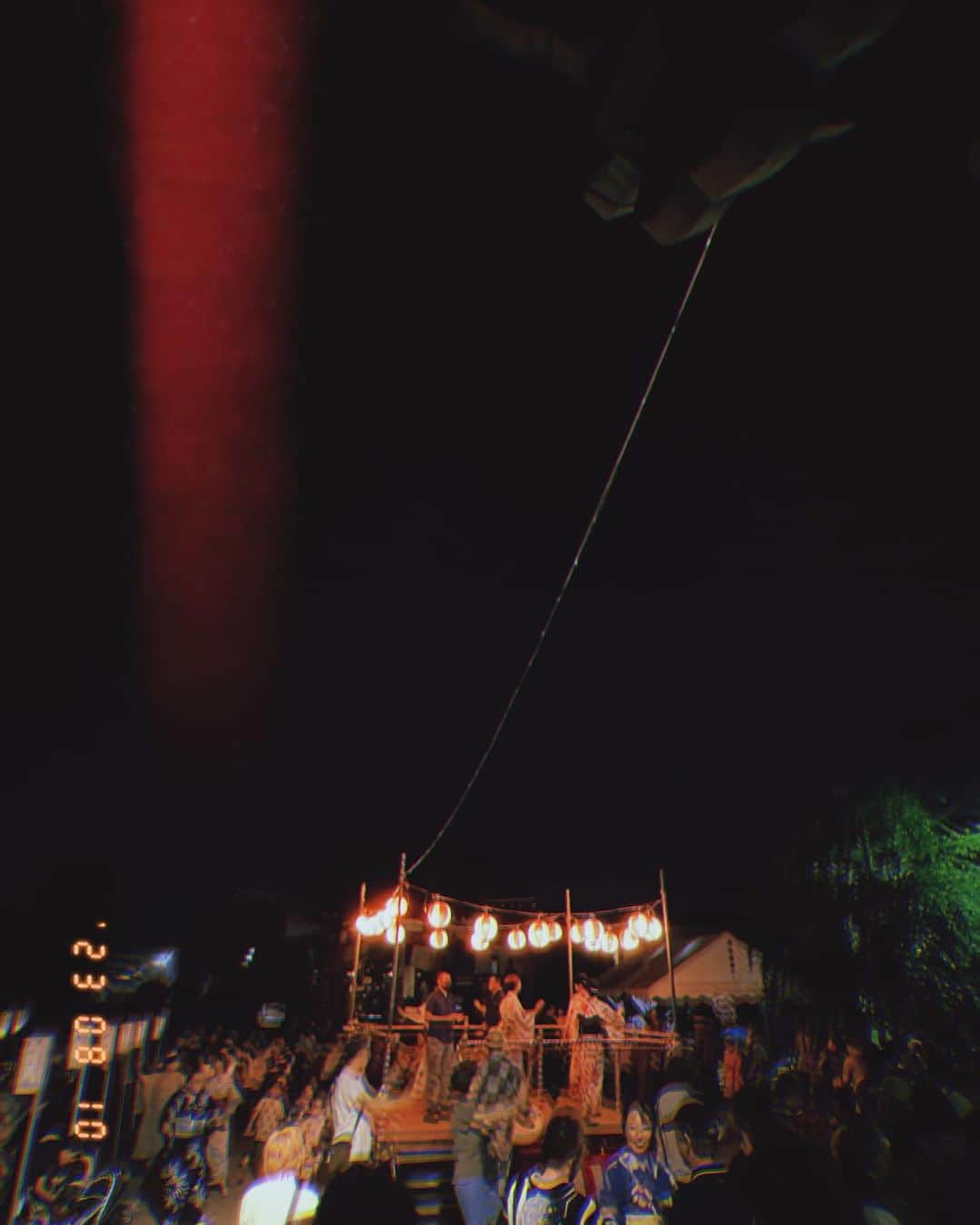 のインスタグラム：「こりゃ ジャパニーズ　パブリック　ディスコや。 盆踊りや。  Japanese public disco, it is. Bonodori, it is.  そーふぁっきんエモーショナルやでー」
