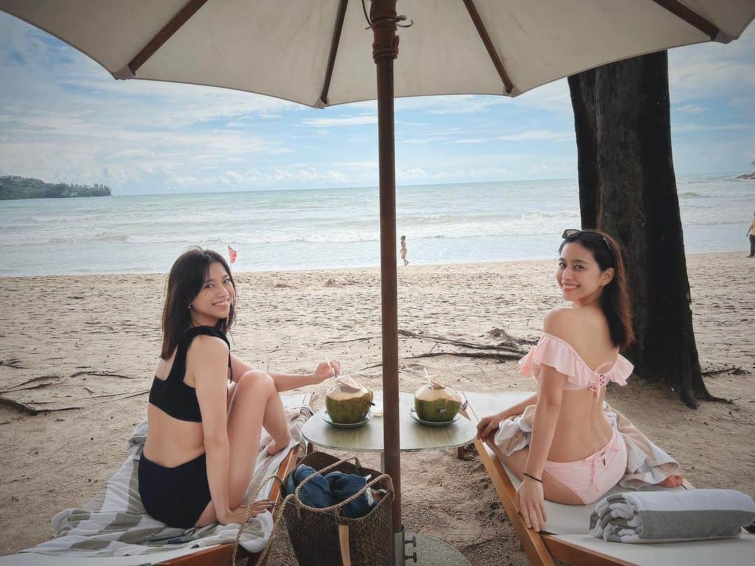 紺野ゆりのインスタグラム：「また今年もタイ🇹🇭に来ました♡ プーケットは10年ぶり🥹🥹🥹  #yuribangkoklife 🇹🇭 #phuket#プーケット#プーケット観光」