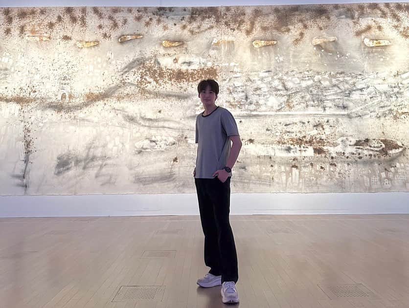 山下航平さんのインスタグラム写真 - (山下航平Instagram)「@国立新美術館 蔡國強　宇宙遊 ―〈原初火球〉から始まる  火薬で描いたアート。 迫力がありました。」8月10日 19時59分 - kouhei_yamashita_official