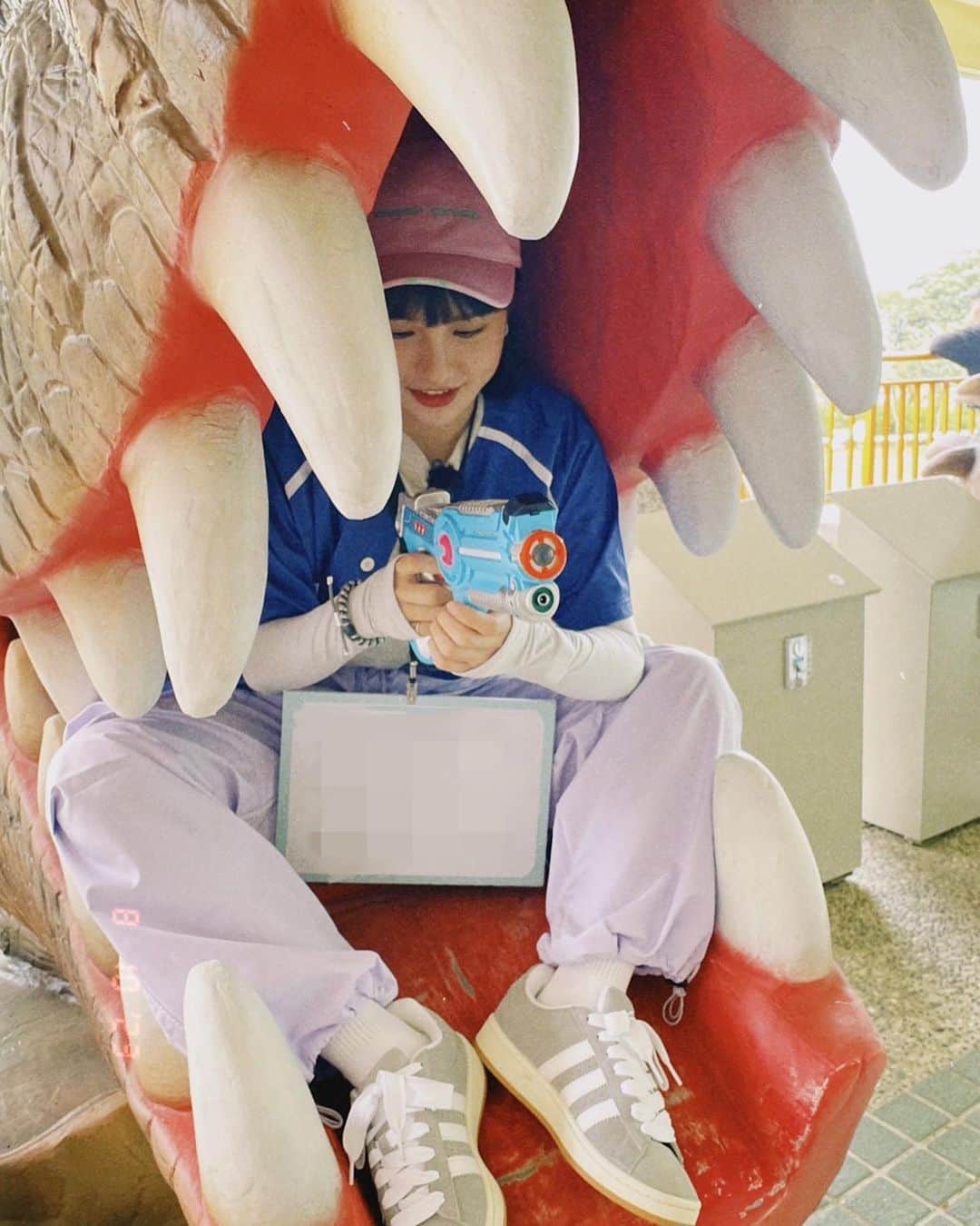 峮峮のインスタグラム：「😈」