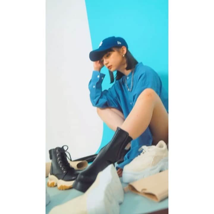 荻野由佳のインスタグラム：「PRECIEUX JOUET23AW  とってもかわいい靴がたくさん🤎 履いていてとっても、わくわくしました〜☺️！！  @precieux_jouet_official」