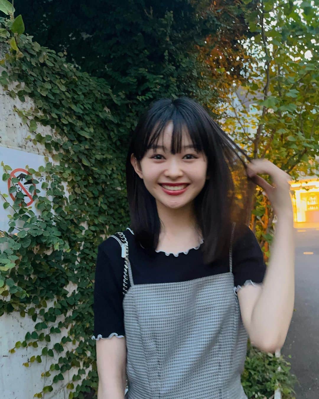 のインスタグラム：「・ なんでかいつも手がブレちゃう汗  #ljk#jk#fyp#05#高校生#私服#fashion#夏 #summer#夏コーデ#散歩#girl#japan#夏休み」